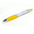 Custom Ballpoint Pen & Highlighter with Color Rubber Grip